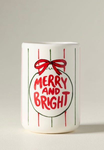 Pipe Dream Pottery Stoneware Holiday Demi Sipper