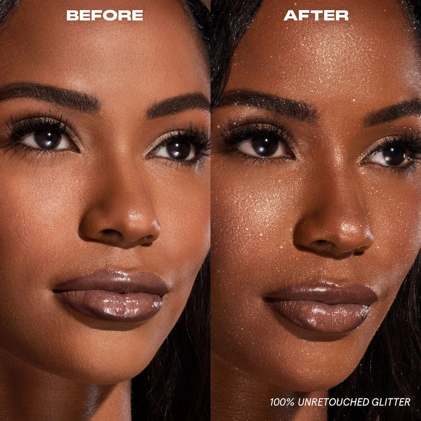 ONE/SIZE by Patrick Starrr 
On 'Til Dawn Waterproof Glitter Setting Spray - Brown Sugar