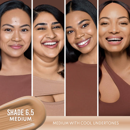 Danessa Myricks Beauty 
Yummy Skin Soothing Serum Skin Tint Foundation with Peptides + Ceramides