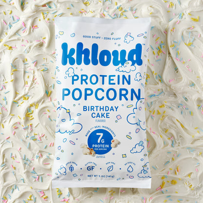 Khloud BIRTHDAY CAKE PROTEIN POPCORN