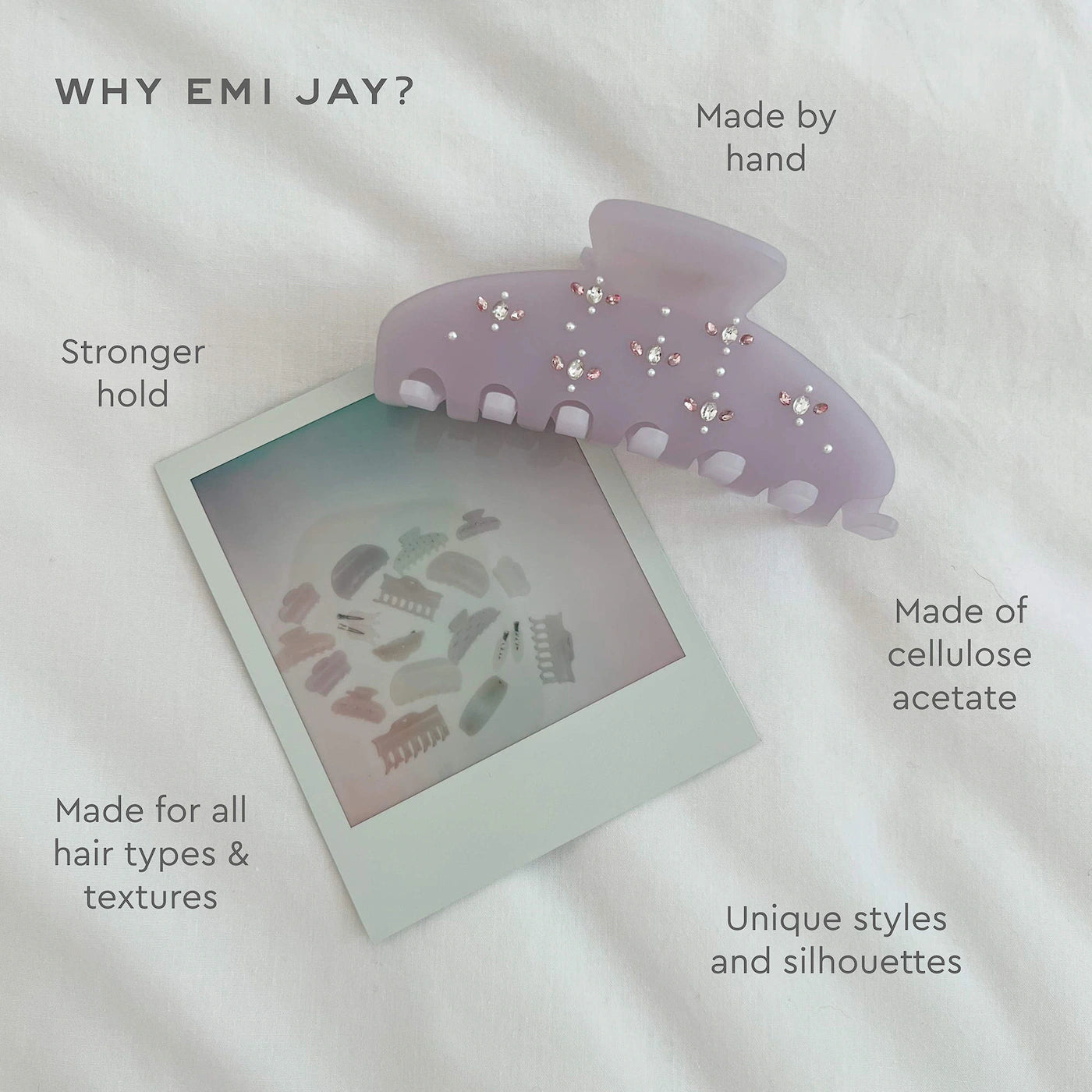 Emi Jay 
Big Effing Clip Hair Claw in Twilight Angel