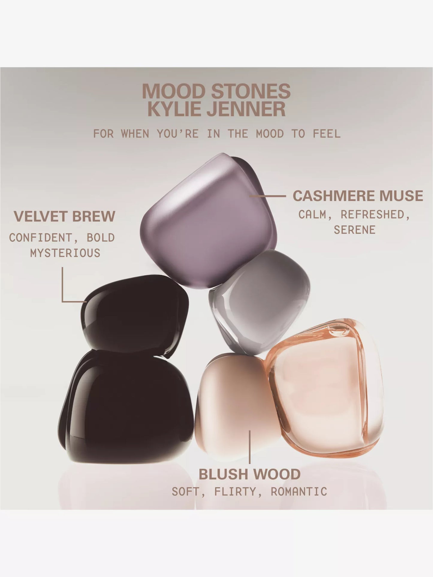 KYLIE BY KYLIE JENNER
Mood Stones Cashmere Muse Eau De Parfum 50ml