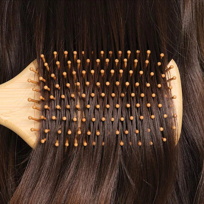 Emi Jay 
Bamboo Paddle Hair Brush in Pink Sugar