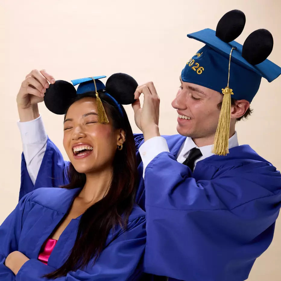 Mickey Mouse Graduation Ear Headband for Adults 2026