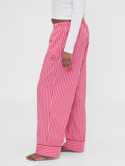 Gap × Summer Fridays Relaxed Poplin Stripe PJ Pant