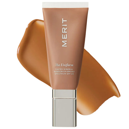 MERIT 
The Uniform™ Tinted Mineral Sunscreen Broad Spectrum SPF 45