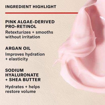 Josie Maran 
Pink Algae Pro-Retinol Anti-Aging Moisturizer