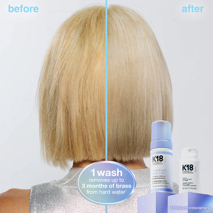 K18 Biomimetic Hairscience 
TripleBright Oxidation Defense Purple Shampoo Foam