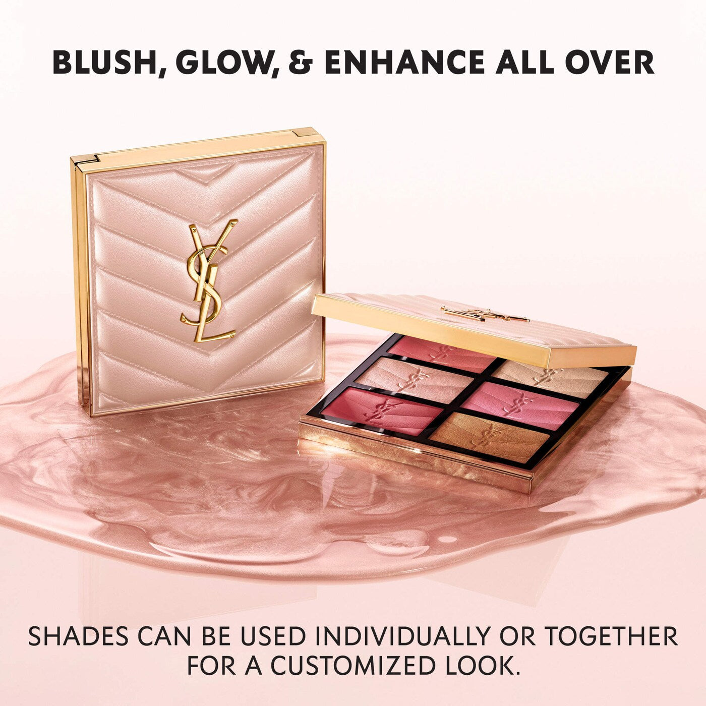 Yves Saint Laurent YSL Golden Oasis Face Palette – daydreaming