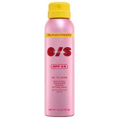 ONE/SIZE Sunscreen Makeup Setting Spray SPF 28