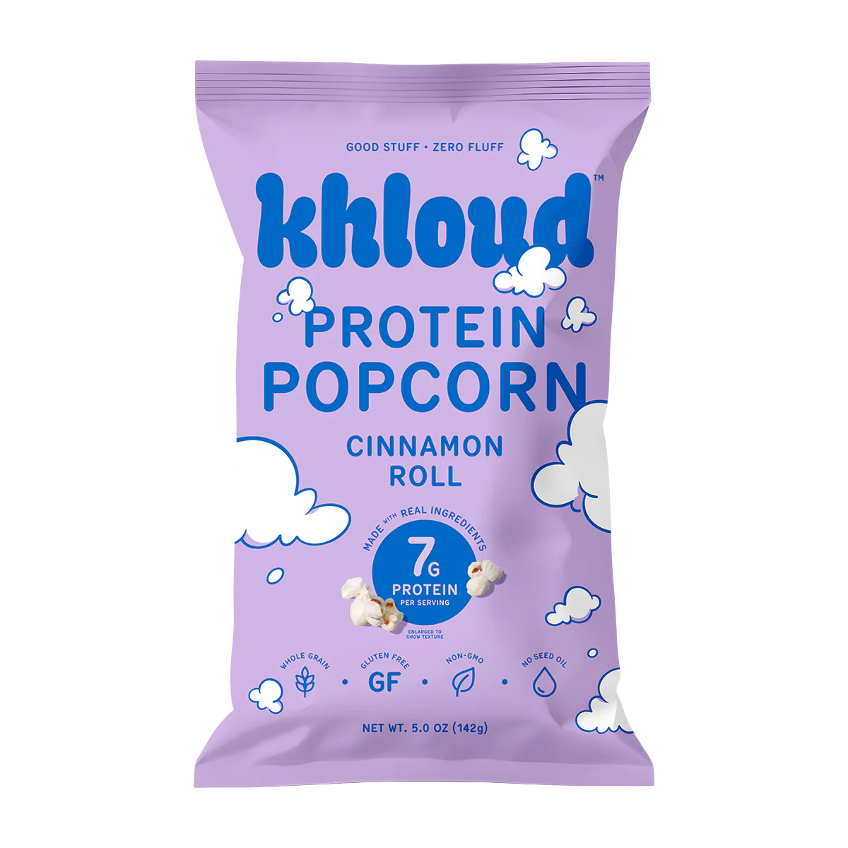 Khloud CINNAMON ROLL PROTEIN POPCORN