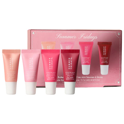 Summer Fridays 
The Lip Butter Balm Minis - Pink Set