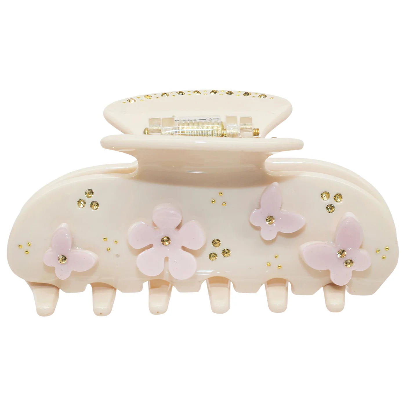 Emi Jay 
Sweetheart Hair Claw Clip in Pink Angel Food