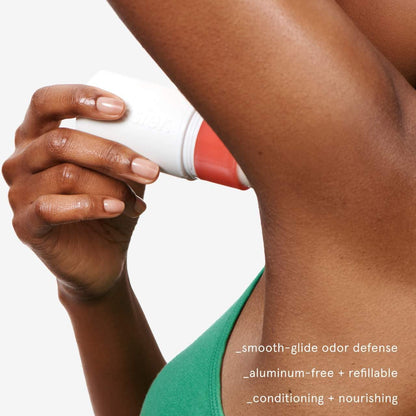 Glossier 
Deodorant Refillable Case + YOU Refill Set