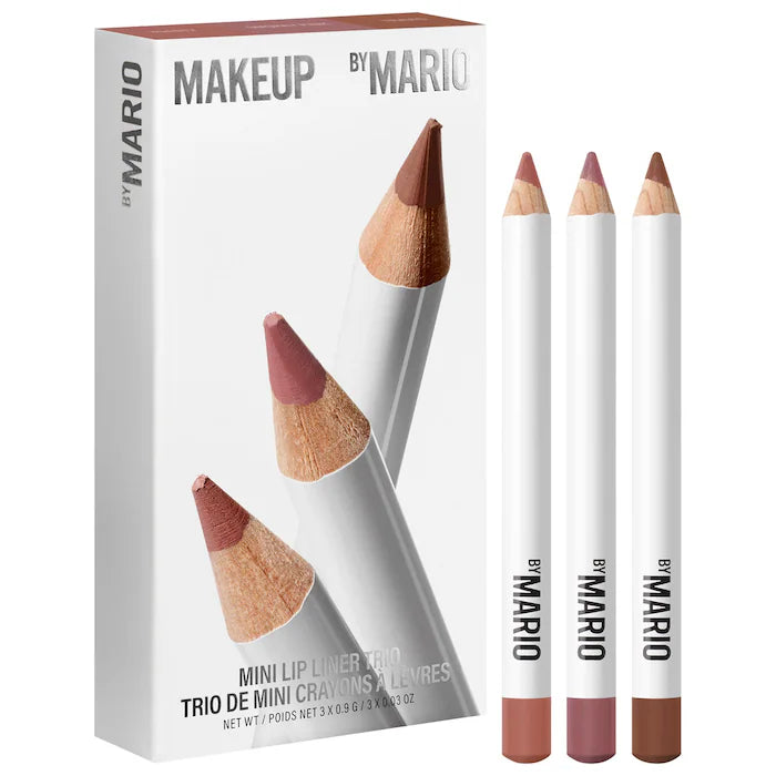MAKEUP BY MARIO 
Mini Ultra Suede® Sculpting Lip Pencil Trio Gift Set