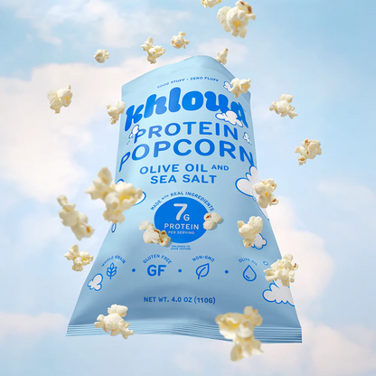 Khloud OLIVE OIL AND SEA SALT PROTEIN POPCORN