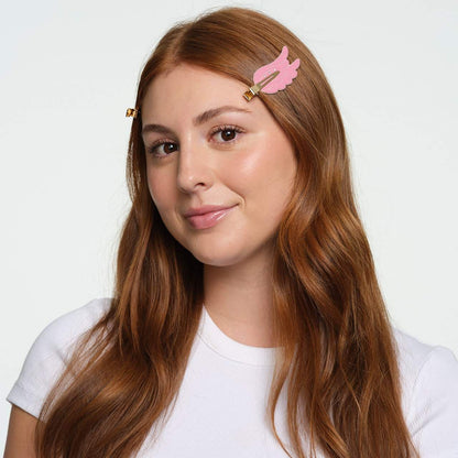 Popstar Hair Setting Clips in Pink Aura