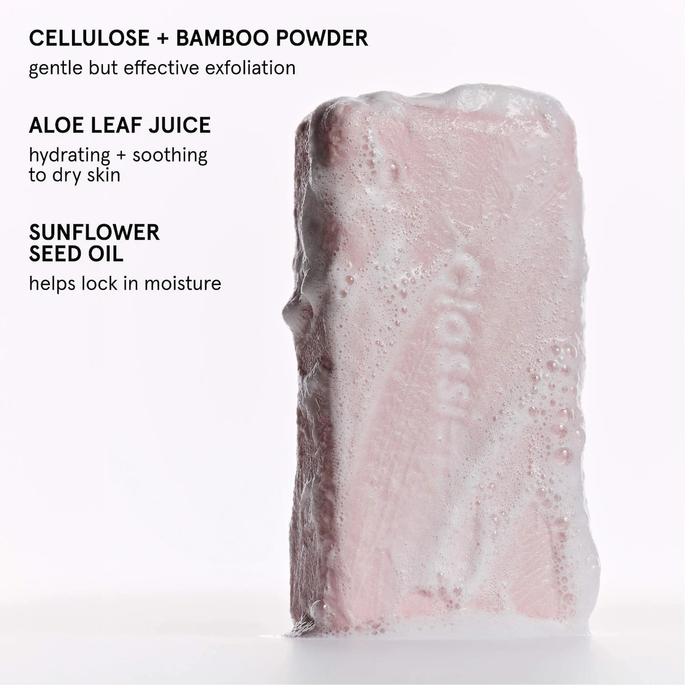 Glossier 
Body Hero Exfoliating Body Bar