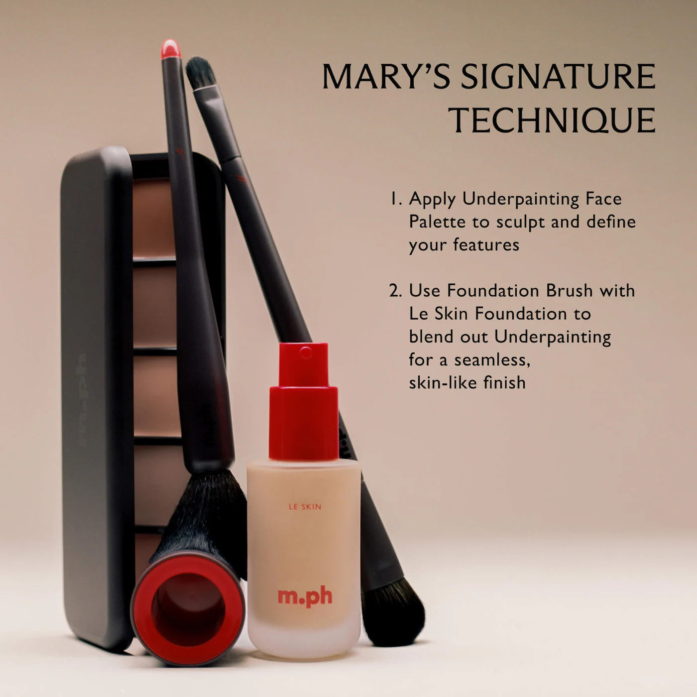 m.ph by Mary Phillips 
Le Skin Weightless Serum Foundation