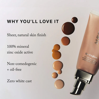 MERIT 
The Uniform™ Tinted Mineral Sunscreen Broad Spectrum SPF 45