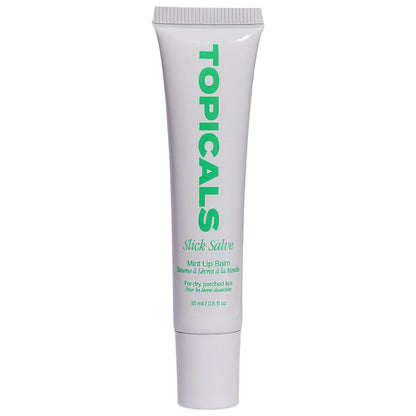 Topicals 
Slick Salve Glossy Lip Balm for Soothing + Hydration