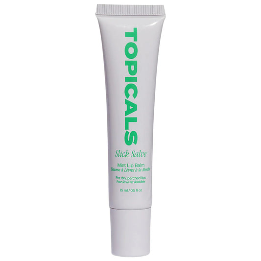 Topicals 
Slick Salve Glossy Lip Balm for Soothing + Hydration