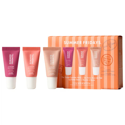 Summer Fridays 
The Sweet Summer Minis Lip Butter Balm Trio Set