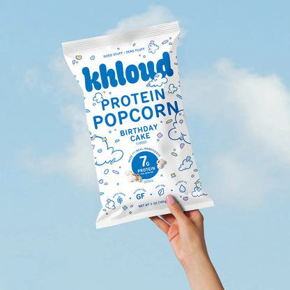 Khloud BIRTHDAY CAKE PROTEIN POPCORN
