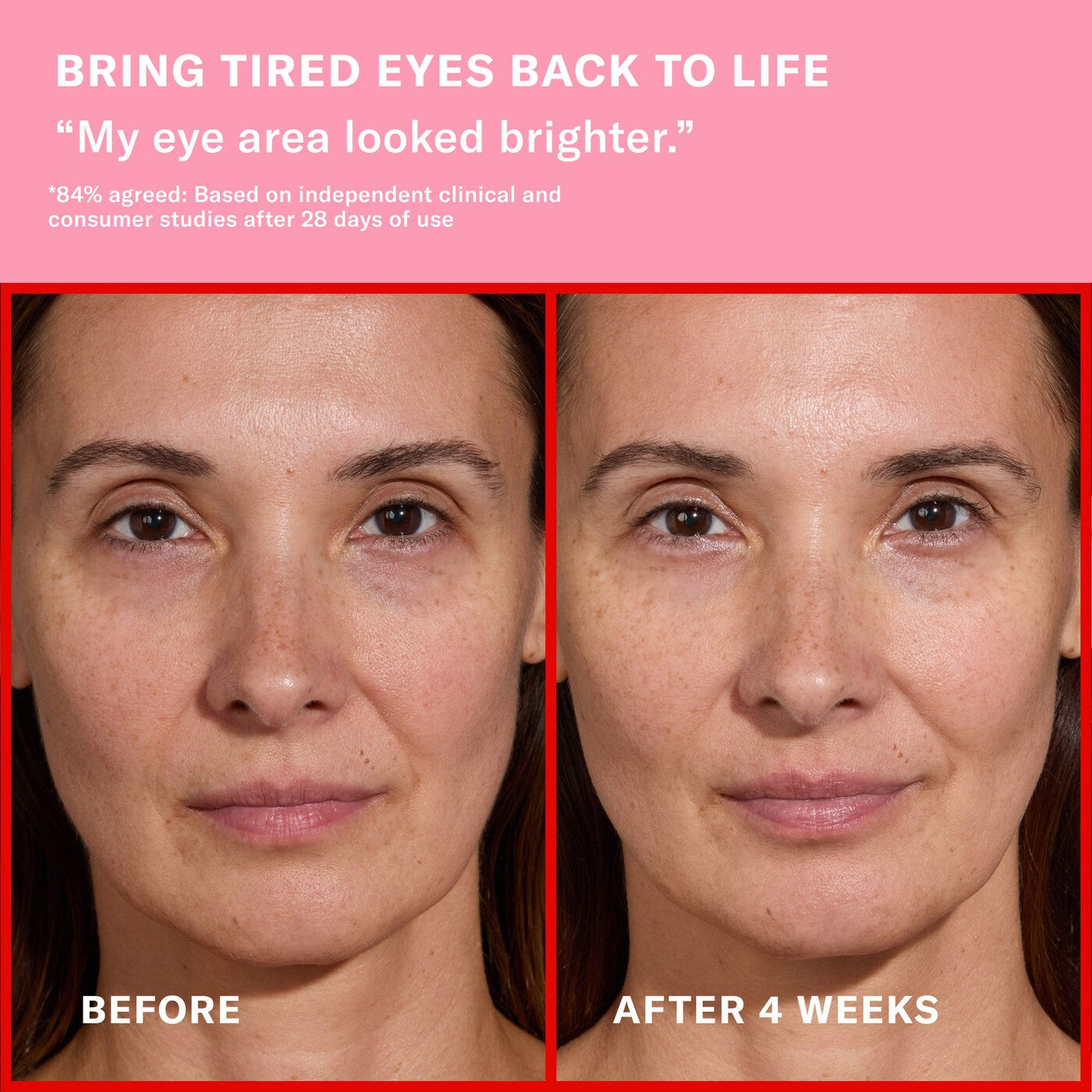 Josie Maran 
Pink Algae Pro-Retinol Brightening + Firming Eye Cream