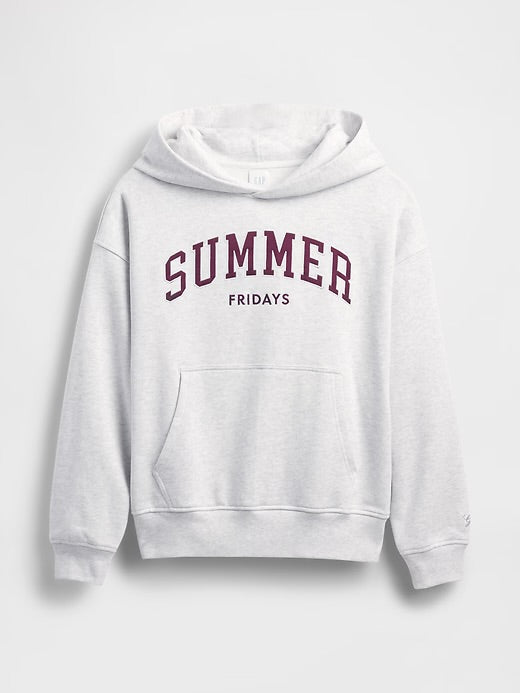 Gap × Summer Fridays Heavyweight Oversized Logo Hoodie