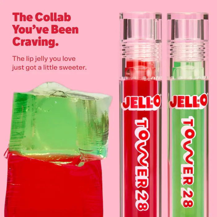 JELL-O™ X TOWER 28 Lip Jelly Lip Gloss Gift Set
