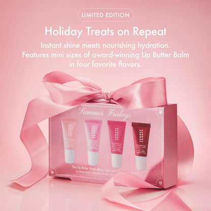 Summer Fridays 
The Lip Butter Balm Minis - Pink Set