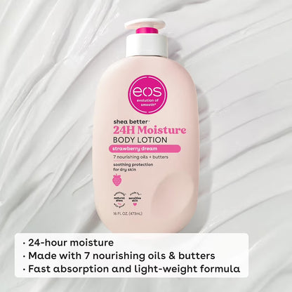 eos Body Lotion (Strawberry Dream)
