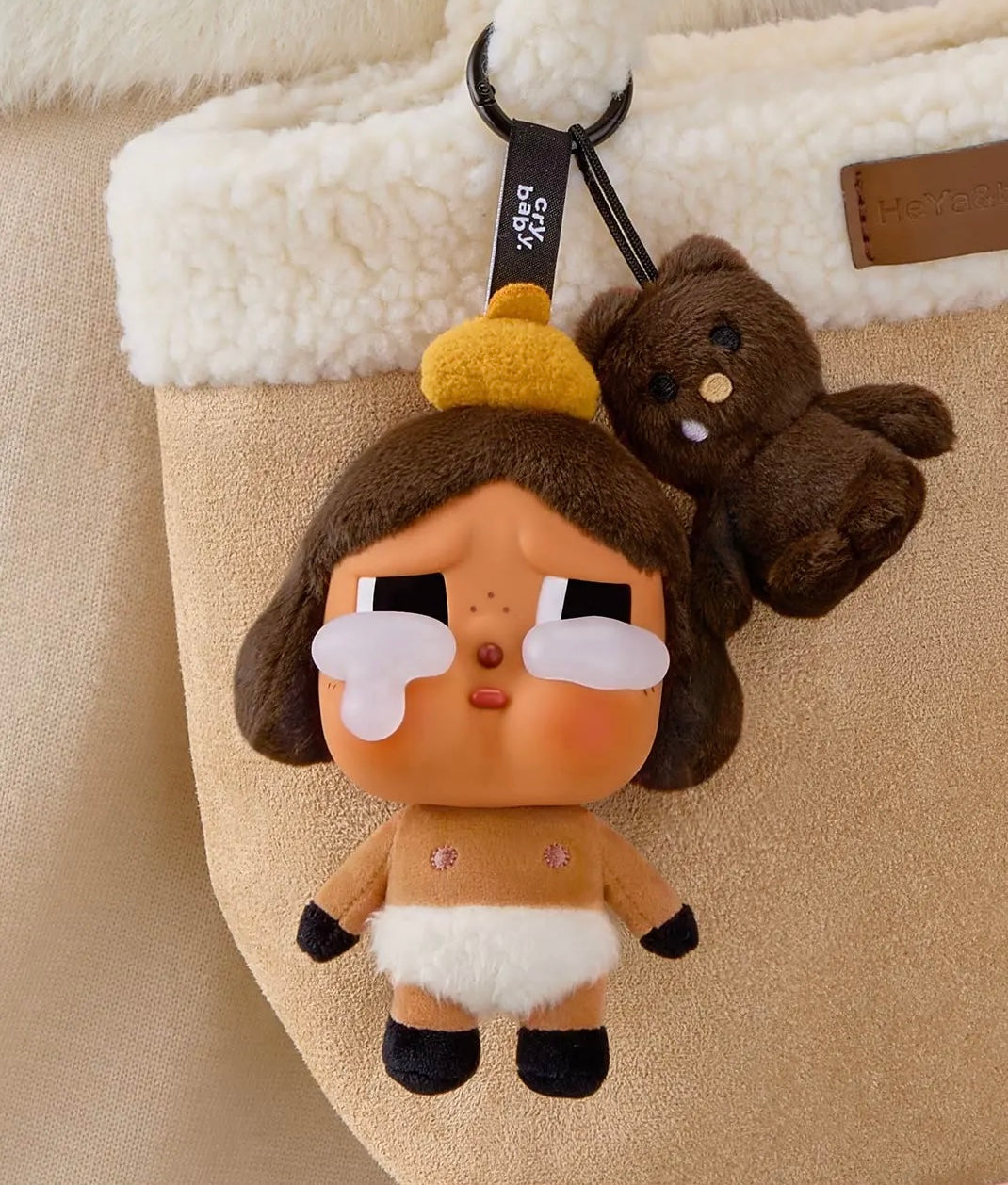 CRYBABY Crying Again Series-Vinyl Face Plush Blind Box (single box)