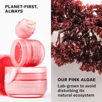 Josie Maran 
Pink Algae Pro-Retinol Brightening + Firming Eye Cream