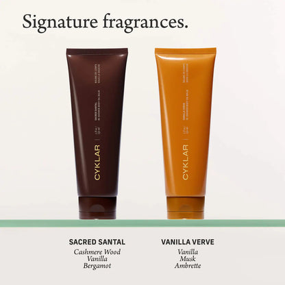 CYKLAR 
Vanilla Verve In-Shower Body Oil Balm with Ceramides