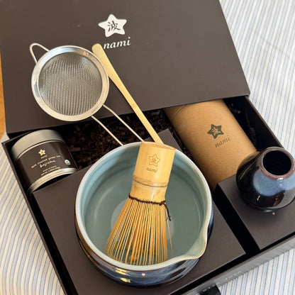 Nami Matcha Dark Roast Hojicha Kit