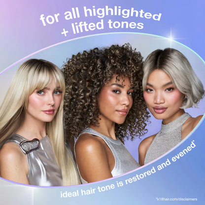 K18 Biomimetic Hairscience 
TripleBright Oxidation Defense Purple Shampoo Foam