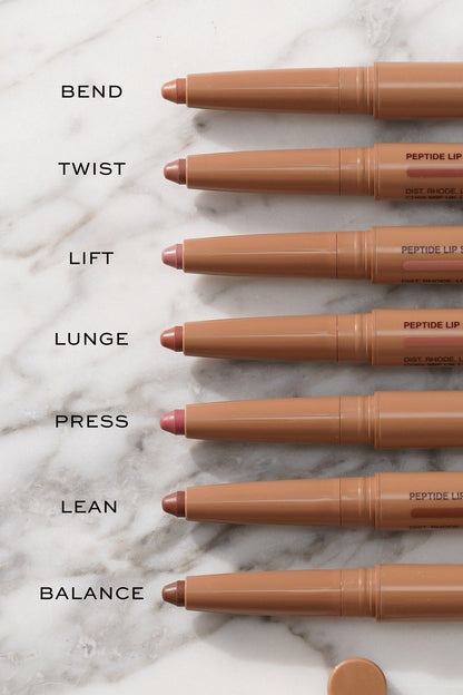 Rhode peptide lip shape
