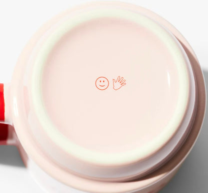 Glossier Three Eyed Smiley Mug
