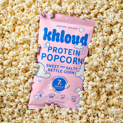 Khloud SWEET AND SALTY KETTLE CORN PROTEIN POPCORN