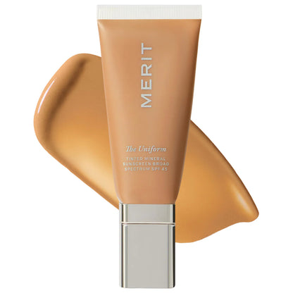 MERIT 
The Uniform™ Tinted Mineral Sunscreen Broad Spectrum SPF 45