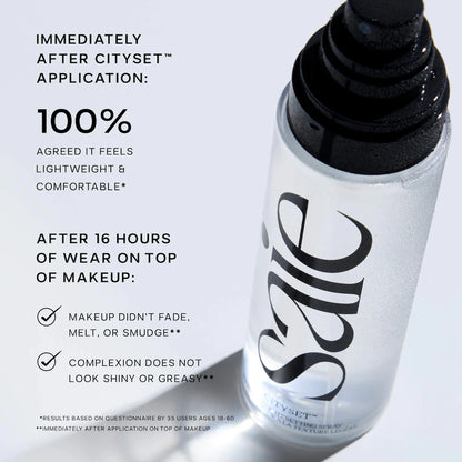 Saie 
CitySet™ Ultra-Fine Mist Setting Spray with 16 Hour Wear