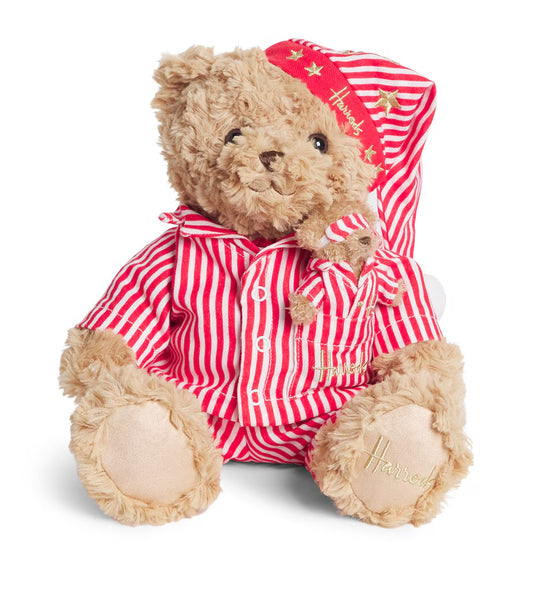 HARRODS Multi Christmas Bedtime Bear