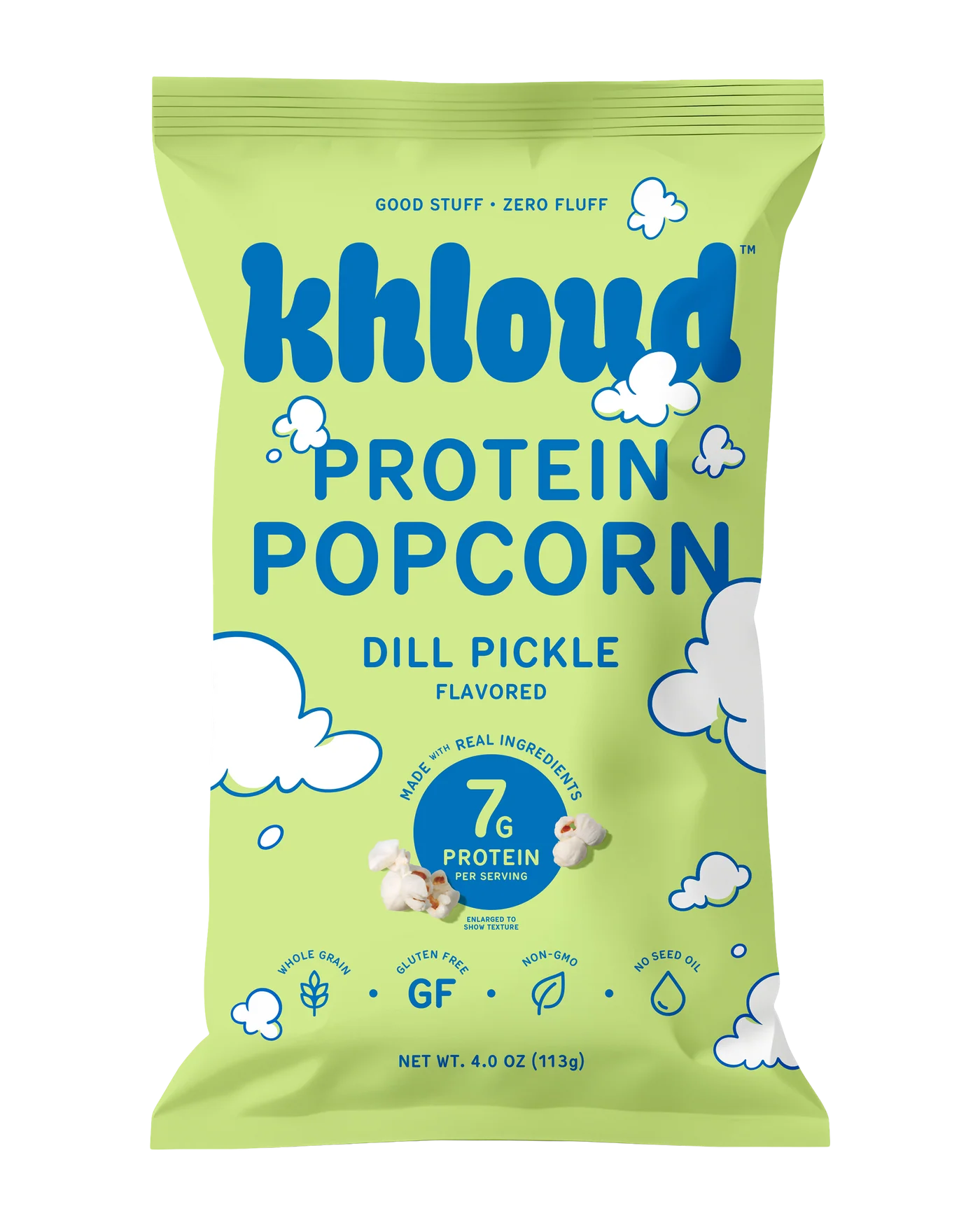 Khloud DILL PICKLE PROTEIN POPCORN