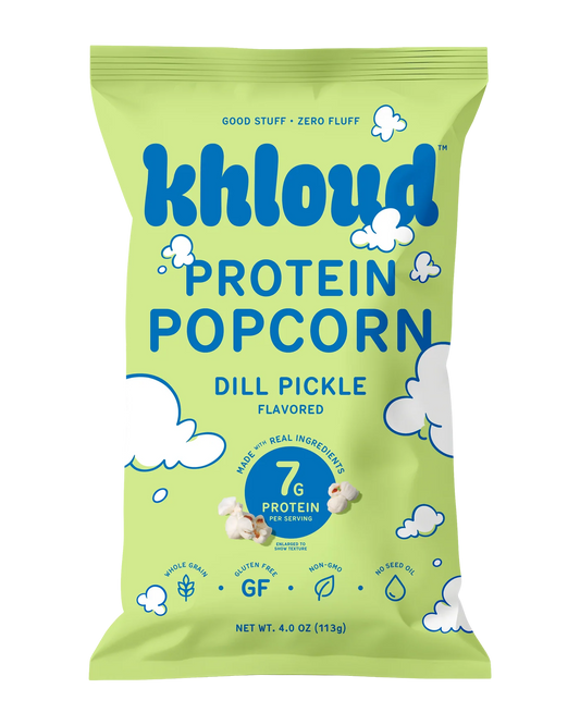 Khloud DILL PICKLE PROTEIN POPCORN