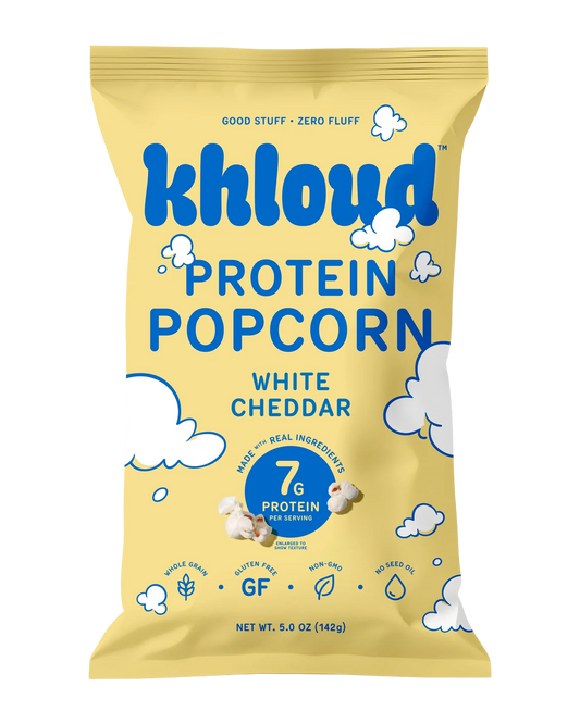 Khloud WHITE CHEDDAR PROTEIN POPCORN