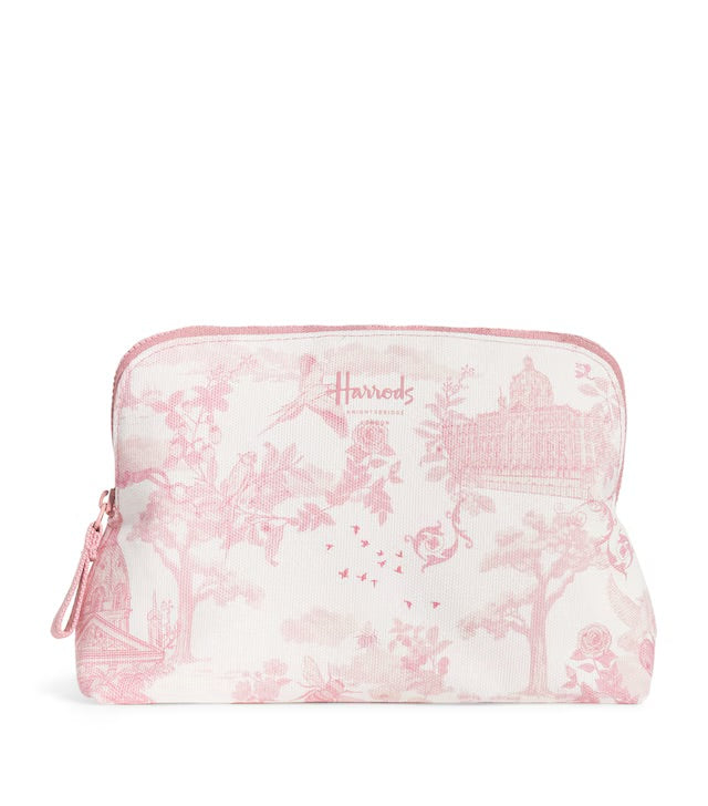HARRODS
Toile Half Moon Cosmetic Bag