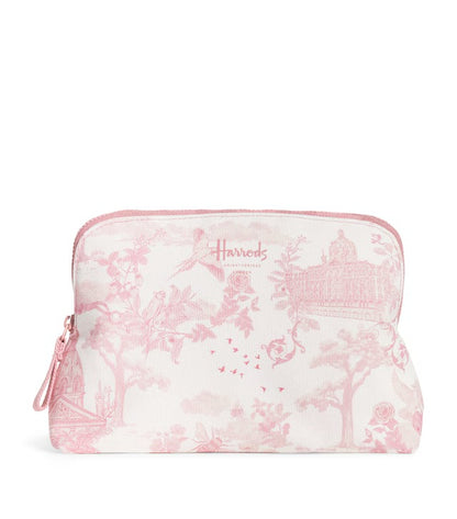 HARRODS
Toile Half Moon Cosmetic Bag