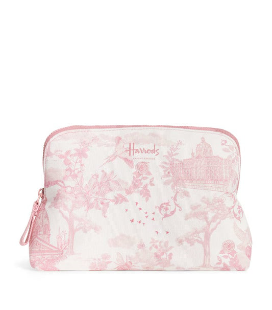 HARRODS
Toile Half Moon Cosmetic Bag